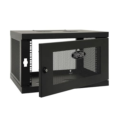 Tripp Lite SRW6UKD 6U Wall Mount Rack Enclosure Server Cabinet, Knock Down, 16.5 Deep, Switch Depth