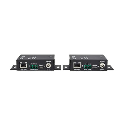 Tripp Lite 4-Port USB Extender Over Ethernet Kit, HDBaseT-USB3 Over Cat6a, 5 Gbps USB-A 3.2 Gen 1, Up to 328 Feet / 100 Meters, Power Over Cable, RS-232, TAA Compliant, 1-Year Warranty (BHDBT3-USB)