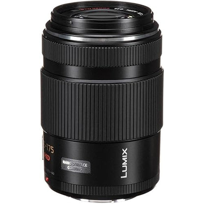 Panasonic HPS45175K Lumix G X Vario PZ 45-175mm/F4.0-5.6 Aspherical/Power Optical Image Stabilized Zoom Lens (Black)