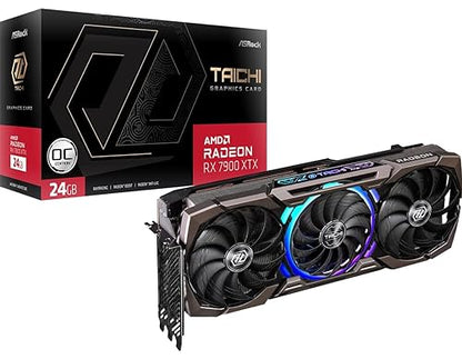 ASRock RX7900XTX TC 24GO AMD Radeon™ RX 7900 XTX Taichi 24GB OC Graphics Card