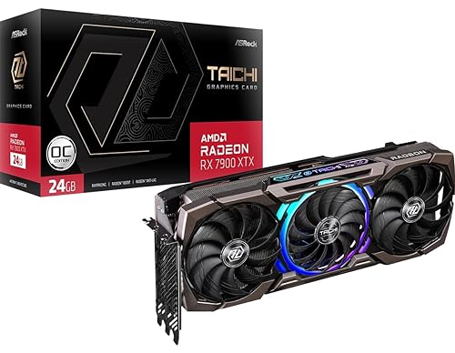 ASRock RX7900XTX TC 24GO AMD Radeon™ RX 7900 XTX Taichi 24GB OC Graphics Card