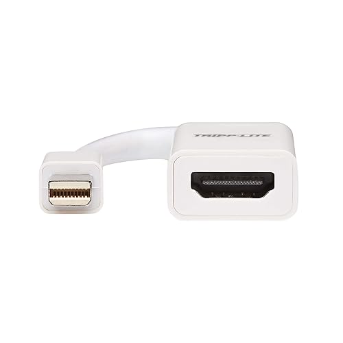 TRIPP LITE P137-06N-HDR-W Tripp Lite Mini DisplayPort to HDMI 4K Active Adapter with HDR - M/F, 4K @ 60 Hz, DP 1.2, HDMI 2.0, White,