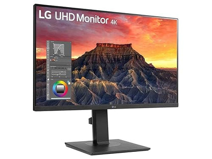 LG 27BQ65UB-B 27" Class 4K UHD LCD Monitor - 27" Viewable - in-Plane Switching (IPS) Technology - 3840 x 2160