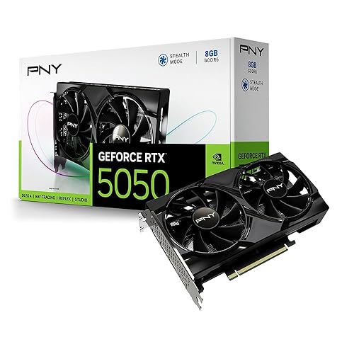 PNY GeForce RTX™ 5050 8GB Dual Fan GPU DLSS 4