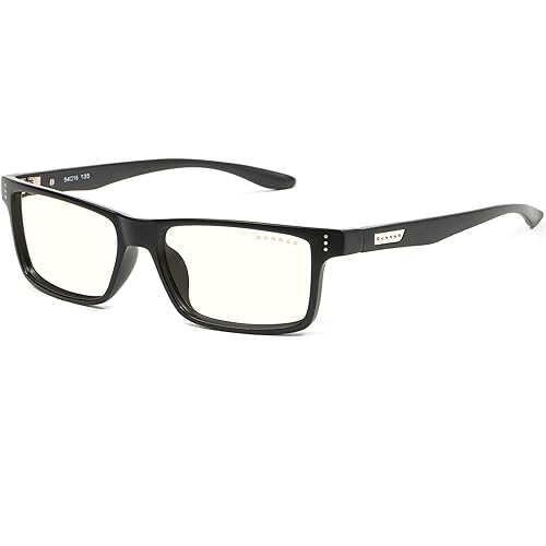 Gunnar - Blue Light Reading Glasses - Blocks 65% Blue Light - Vertex +1.0 Power Onyx, Clear Tint