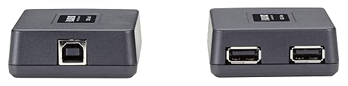 Black Box USB 1.1 Extender - CATx, 2-Port - Network (RJ-45) - 2 x USB
