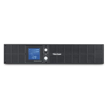 CyberPower OR2200LCDRTXL2U Smart App LCD UPS System, 2100VA/1650W, 8 Outlets, AVR, 2U Rack/Tower 2200VA XL
