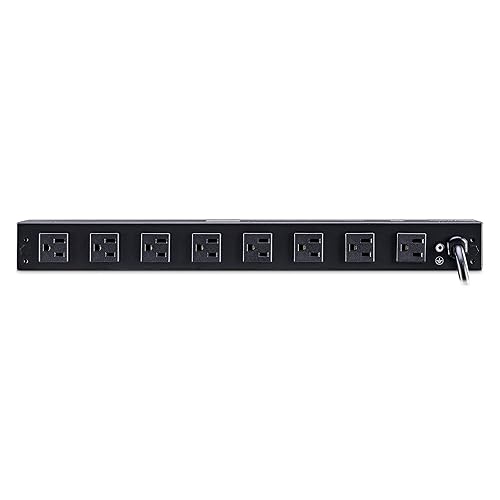 CyberPower RKBS15S4F8R 15A 12-Outlet 1U RM Rackbar Surge Suppressor