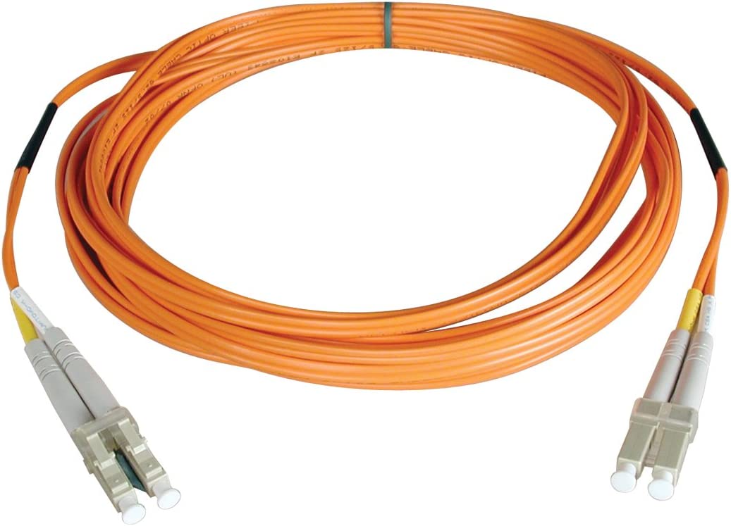Tripp Lite Duplex Multimode 50/125 Fiber Patch Cable (LC/LC), 20M (65-ft.)(N520-20M) 20 meters