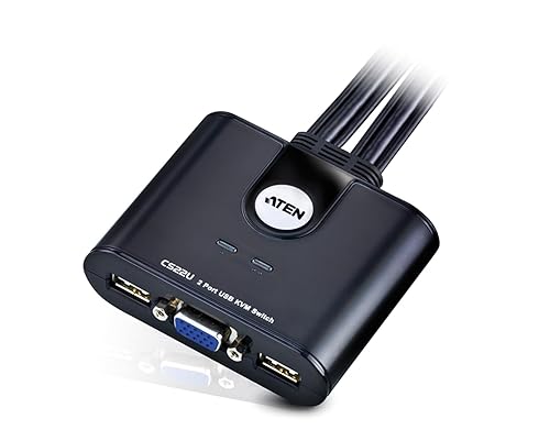 ATEN CS22U 2-Port USB Cable KVM Switch