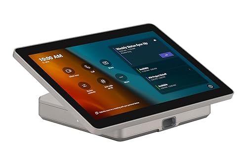 ViewSonic MRC1010-TN 10.1" Touch Console Certified for Microsoft Teams Rooms with Anti-Glare, Full HD, 10-Point Multi-Touch, USB-C, Motion Sensor, HDMI ingest, and USB Input