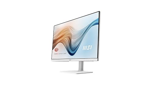 MSI Full FHD Anti-Glare 5ms 1920 x 1080 IPS 75Hz Refresh Rate FHD Ready USB/DP/HDMI Smart Headset Hanger FreeSync 27” Monitor (Modern MD271PW)