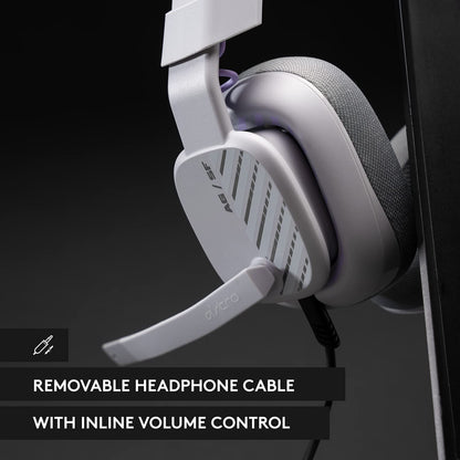 Astro gaming Astro A10 Gaming Headset Gen 2 Wired Headset - Over-Ear Gaming Headphones with flip-to-Mute Microphone, 32 mm Drivers, for Xbox Series X|S, Xbox One, Playstation 5/4, Nintendo Switch, PC, Mac - Grey Grey Gen 2 Cross Platform Headset Only