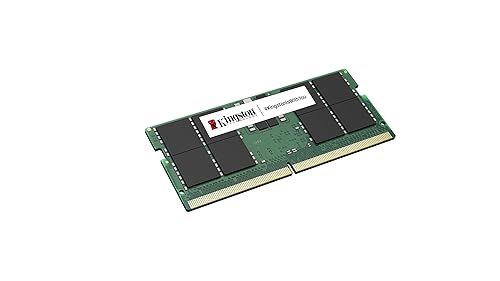Kingston ValueRAM 16GB 5200MT/s DDR5 Non-ECC CL42 SODIMM 1Rx8 KVR52S42BS8-16 Laptop Memory