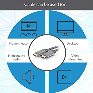 C2g/ cables to go C2G 50632 Select 4K UHD High Speed HDMI Cable (60Hz) with Ethernet M/M, in-Wall CL2-Rated, Black (20 Feet, 6.09 Meters) 20ft
