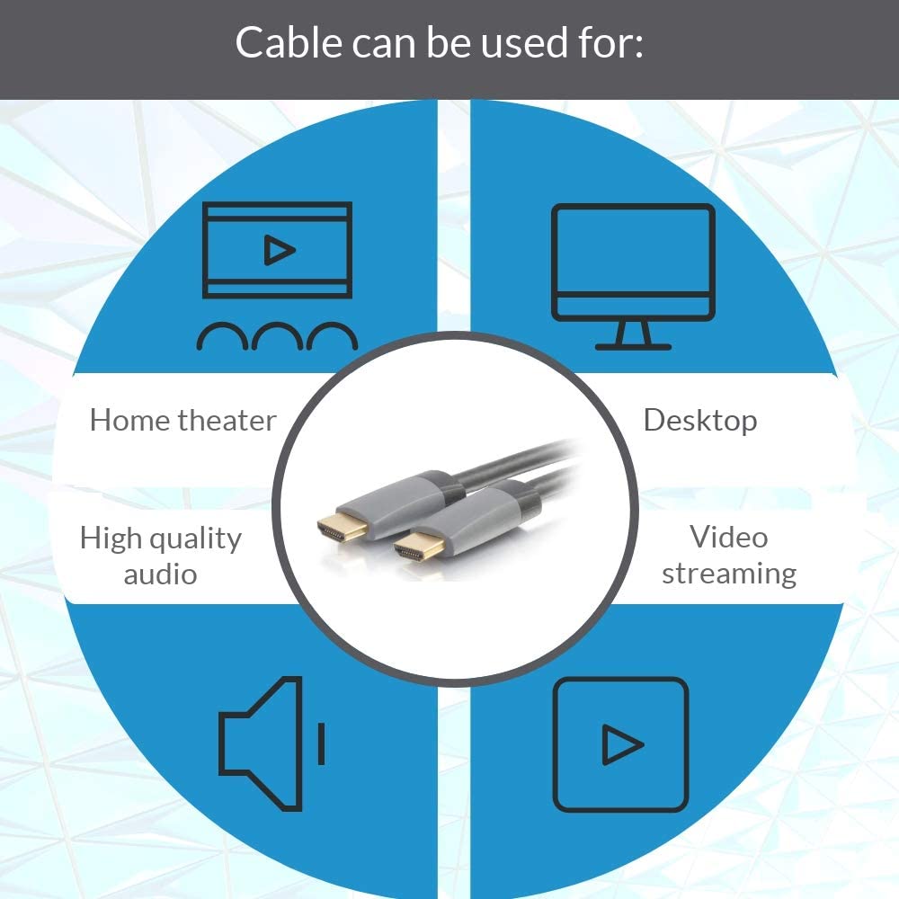 C2g/ cables to go C2G HDMI Cable, Ethernet, in Wall HDMI Cable, CL2, 50 Feet (15.24 Meters), Cables to Go 50636 50ft