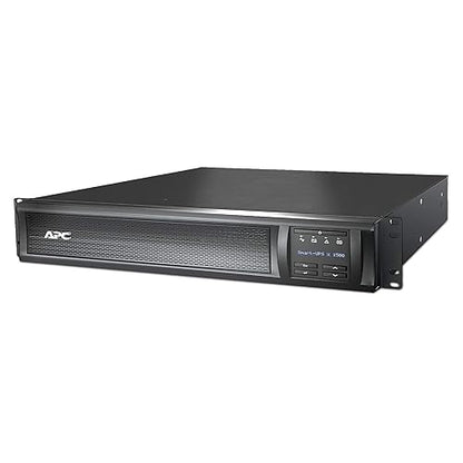 APC Network UPS, 1500VA Smart-UPS Sine Wave UPS with Extended Run Option, SMX1500RM2UC, 2U Rackmount/Tower Convertible, Line-Interactive, 120V 1500VA No NMC
