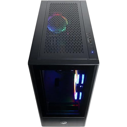 CyberpowerPC Gamer Master Gaming Desktop Computer, AMD Ryzen 7 7700X 4.5GHz, 16GB RAM, 2TB SSD, NVIDIA GeForce RTX 4060 Ti 8GB, Windows 11 Home, Black