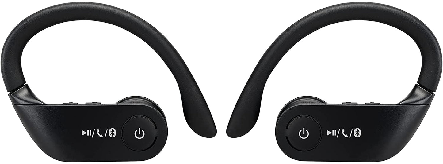 iLive Truly Wire-Free Earbuds, Sweat Resistant, Includes 3 Set of Ear Tips, Black (IAEBT270B)