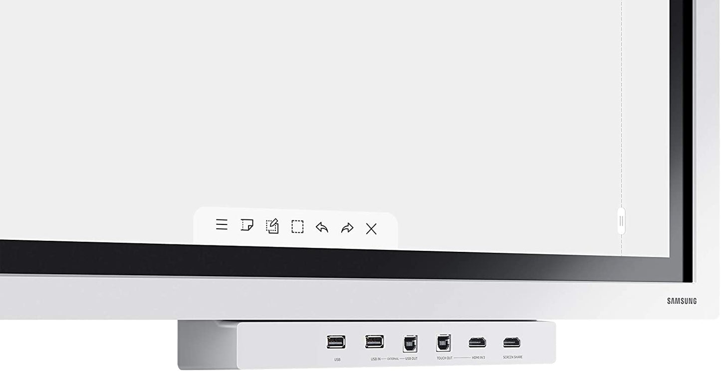 Samsung business Samsung CF-TF65BR Connectivity Tray for The Samsung Flip 2 WM55R &amp; WM65R Digital Flipchart for Business