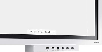 Samsung business Samsung CF-TF65BR Connectivity Tray for The Samsung Flip 2 WM55R &amp; WM65R Digital Flipchart for Business