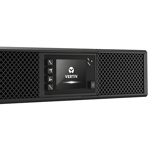 Liebert GXT5 UPS - 2000VA/1800W 120V, Online Double Conversion Rack Tower, Energy Star, Uninterruptible Power Supply, Sine Wave Battery Backup, with Network Card(GXT5-2000LVRT2UXL)
