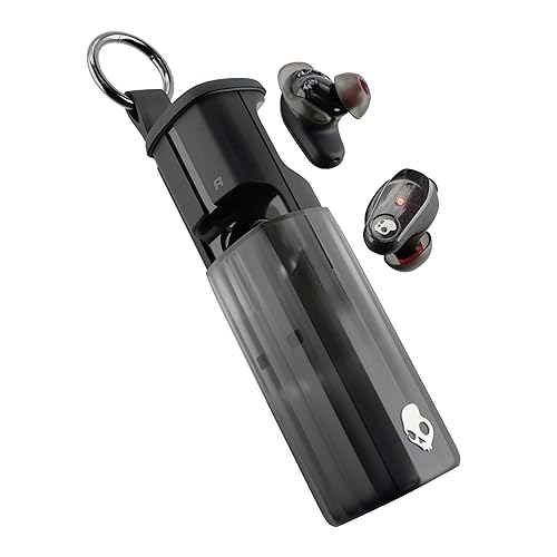 Skullcandy Method 360 ANC Wireless Earbuds, Sound by Bose, Bluetooth Headphones, Premium Noise Cancelling, Up to 40 Hrs Battery, Sweat and Water Resistant, Microphone for iPhone Android - True Black