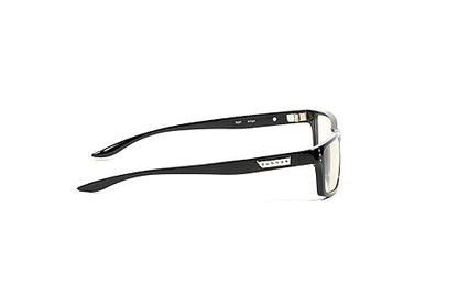 Gunnar Unisex's Amber Max Blue Light Blocking Computer Glasses lens width: 57 mm | nose: 16 mm | frame width: 149 mm | temple: 140 mm | Onyx/liquet