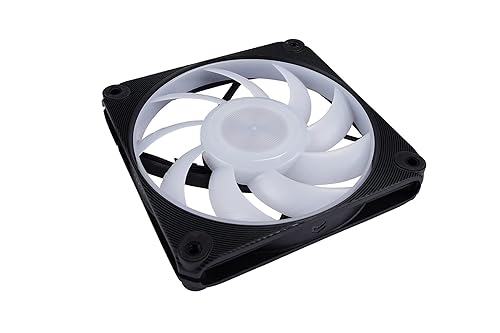 InWin A3 MicroATX IW-CS-A3BLK-1AM120S Gaming Chassis, Build-in ARGB Fan, Black Black MicroATX