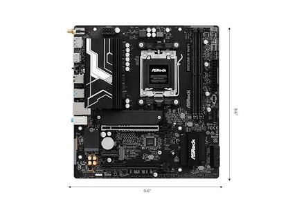 ASRock Placa Base B850M-X WiFi B850 AM5 Micro ATX WiFi R2.0 PCIe 4.0