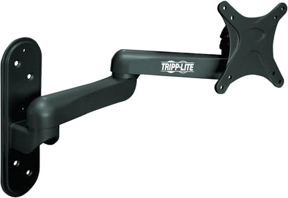 Tripp Lite Swivel/Tilt Wall Mount with Arm for 13" to 27" TVs, Monitors, Flat Screens, LED, Plasma or LCD Displays (DWM1327SE) Black Swivel/Tilt + Arm