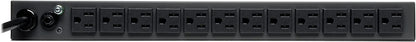 Tripp Lite Metered PDU, 15A, 13 Outlets (5-15R), 120V, 5-15P, 100-127V Input, 15 ft. Cord, 1U Rack-Mount Power, 2 Year Warranty (PDUMH15) Metered (15 ft. Cord) PDU