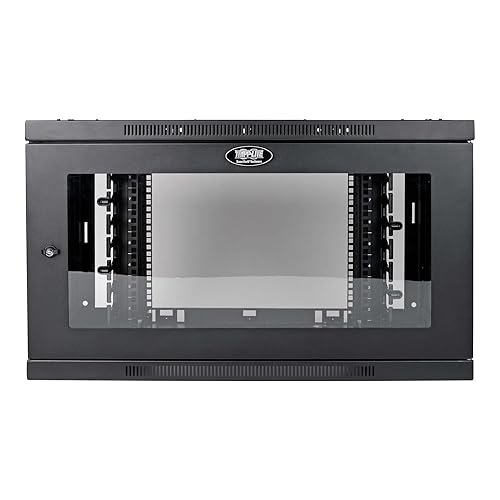 Tripp Lite Eaton Series SmartRack 9U Low-Profile Switch-Depth-Plus Wall-Mount Mini Rack Enclosure, Wide, Acrylic Window - For Server, LAN Switch, Patch Panel - 9U Rack Height x 19? Rack Width x 20.50? Rack Depth - Wall Mountable