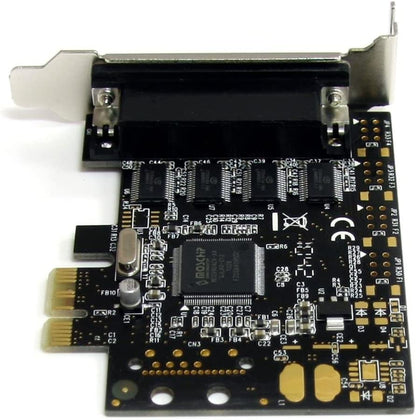 Startech 4port Lp Pcie Serial Card Rs232 With Cable
