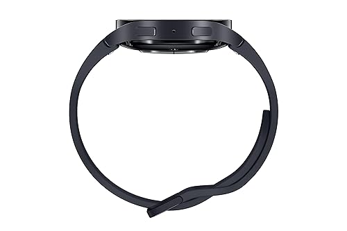 Samsung Galaxy Watch6, Graphite, 44mm, Bluetooth, Sleep Coaching, ECG, Heart Monitor, Fall Detection, SOS, Fitness Tracker, Camera Access, Digital Wallet (CAD Version and Warranty) Graphite 44mm BT Watch Only