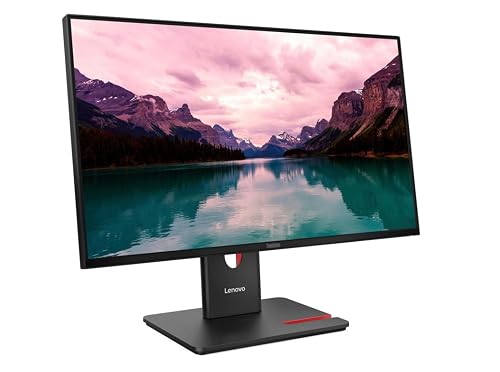 Lenovo ThinkVision T24-40 24" Class Full HD LED Monitor - 16:9 - Eclipse Black