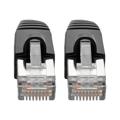 Tripp Lite Cat6a Snagless Shielded STP Patch Cable 10G-Certified, PoE, Black M/M 10ft 10' (N262-010-BK) Black 10 Feet STP