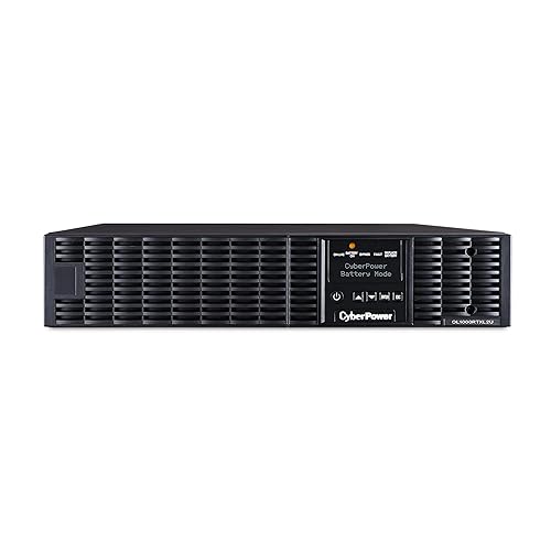 CyberPower OL1000RTXL2UN Smart App Online UPS System, 1000VA/900W, 8 Outlets, 2U Rack/Tower + Pre-Installed SNMP Card Network Card 1000VA