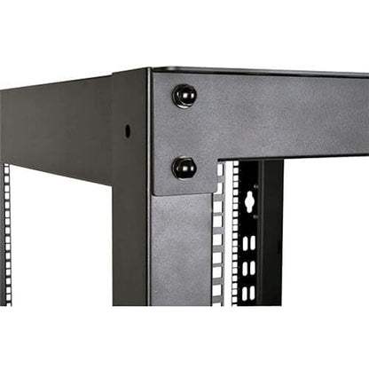 TRIPP LITE 50U 4-Post Open Frame Rack Cabinet Heavy Duty 3000lb Capacity SR4POST50HD Black
