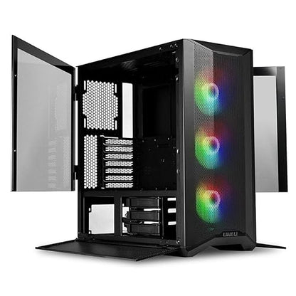 Lian Li LANCOOL II MESH RGB Mid-Tower - Case Black with Type-C - LAN2MRX.50