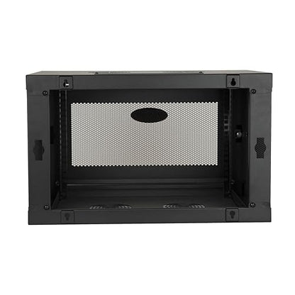 Tripp Lite SRW6UKD 6U Wall Mount Rack Enclosure Server Cabinet, Knock Down, 16.5 Deep, Switch Depth