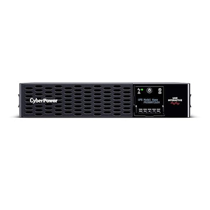 CyberPower PR1500RTXL2UC Smart App Sinewave UPS System, 1500VA/1500W, 8 Outlets, 2U Rack/Tower, AVR, EBM Option, Built-in Cloud Monitoring Expandable 1500VA