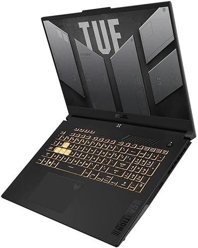 ASUS TUF F17 Gaming Laptop, 17.3" WQHD 240 Hz, Intel 10-Core i7-13620H, GeForce RTX 4070 8 GB, 32 GB DDR5 RAM, 2 TB SSD, Wi-Fi 6, RGB Backlit Keyboard, Thunderbolt 4, MS Office Pro & Windows 11 Pro 32 GB RAM | 2 TB SSD