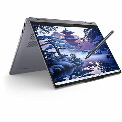 Lenovo IdeaPad 5 14IAL10 83KR001JUS 14" Touchscreen Convertible 2 in 1 Notebook - WUXGA - Intel Core Ultra 7 255U - 16 GB - 1 TB SSD - English (US) Keyboard - Luna Gray - Intel Chip - 1920 x 1200 - Wi