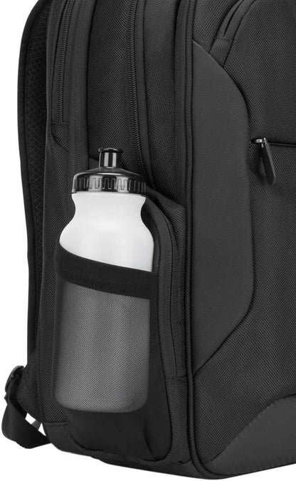 Targus Corporate Traveler Checkpoint-Friendly Professional Business Laptop Backpack with Protective Sleeve for 15.6-Inch Laptop, Black (CUCT02B) 15.6 inch Backpack