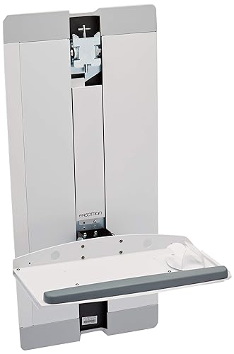 Vertical Lift, High Traffic Areas - Steel - White - Easy-to-Clean Exterior; Righ (60-593-216)