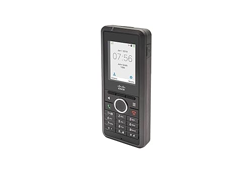 Cisco 6825 IP Phone - Cordless - Cordless - DECT, Bluetooth - Wall Mountable - 1 x Handset Included - VoIP - 1 x Network (RJ-45) - PoE Ports