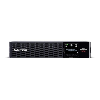 CyberPower PR1500RTXL2UCN Smart App Sinewave UPS System, 1500VA/1500W, 8 Outlets, 2U Rack/Tower, AVR, RMCARD205 Pre-Installed, Built-in Cloud Monitoring Expandable / Network Card 1500VA