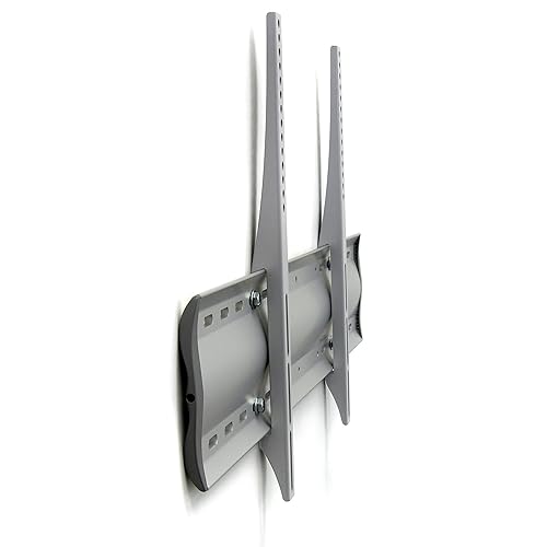 Ergotron – WM Low Profile Wall Mount, VESA TV Wall Mount – for Heavy Monitors or TVs Greater Than 32 Inches, 0 to 175 lbs, VESA Width Up to 600 mm – Silver VESA 100-600 mm