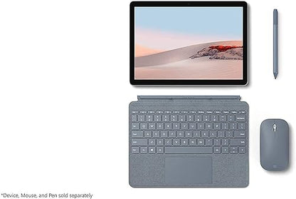 Microsoft Surface Pro Signature Type Cover - Constructed with Alcantara, Durable, Stain-Resistant Material, Light Charcoal - FFQ-00141